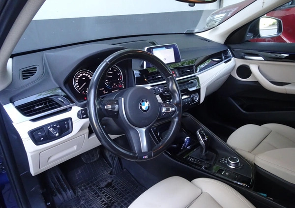 BMW X2 cena 93550 przebieg: 52000, rok produkcji 2018 z Wrocław małe 742